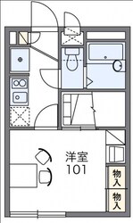 レオパレスかすみ草の物件間取画像